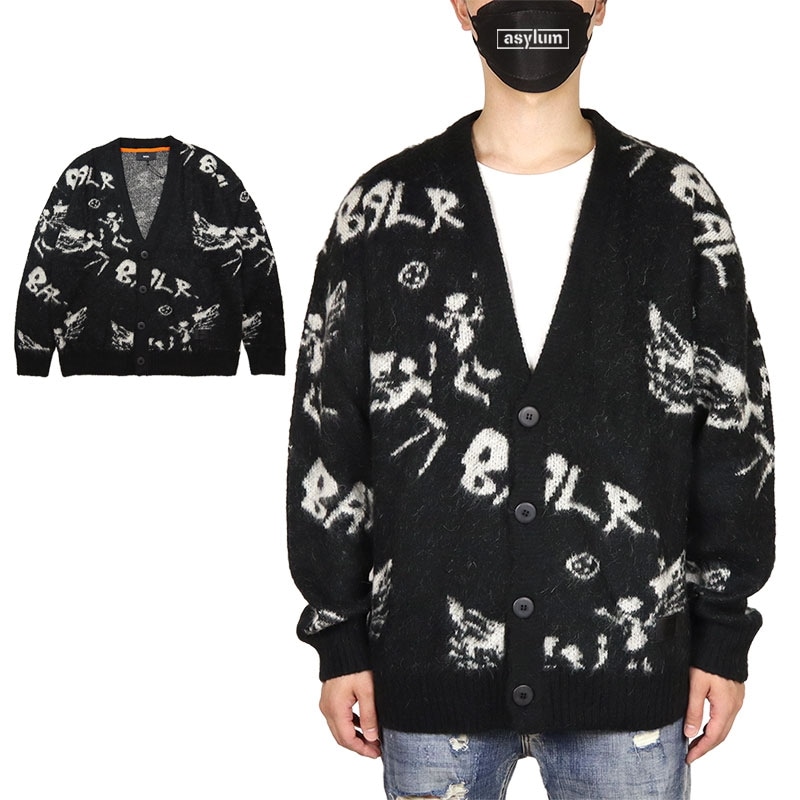 カーディガン ニット メンズ レディース ブランド 大きいサイズ おしゃれ 人気 黒 ブラック