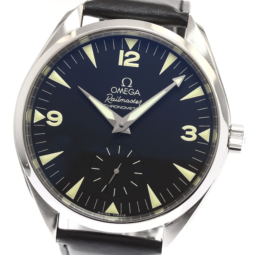 オメガ OMEGA 2806.52.37 シーマスター レイルマスター クロノメーター 手巻き メンズ _890747【中古】 219,800円