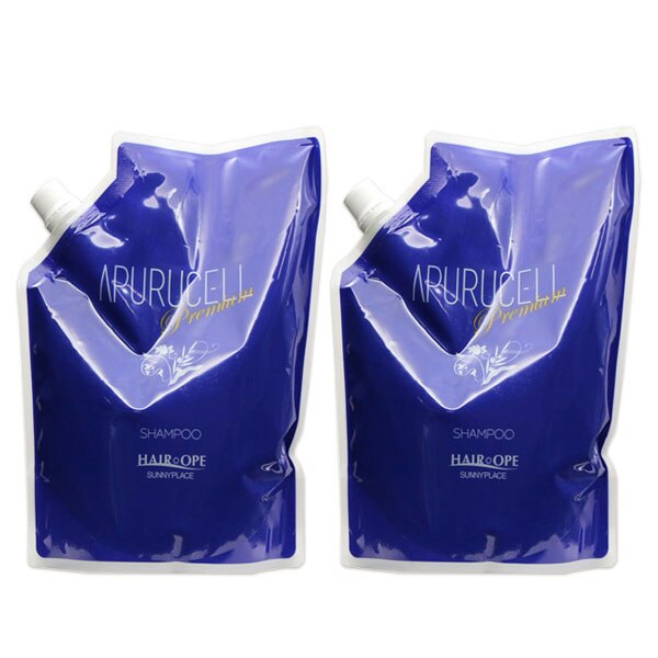 アプルセル プレミアム シャンプー 800mL 2個 詰め替え セット