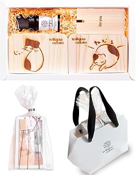 reliqua odore 土佐ひのき ひのきアロマ 癒しグッズ プレゼント 猫 ネコ雑貨