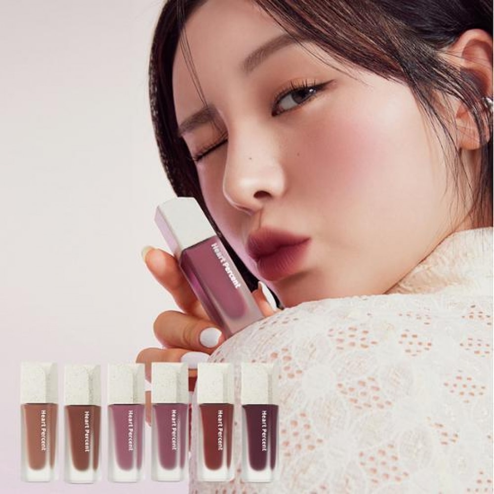 ハートパーセントドットオンムードブラーリーフォグティント 6g 6色