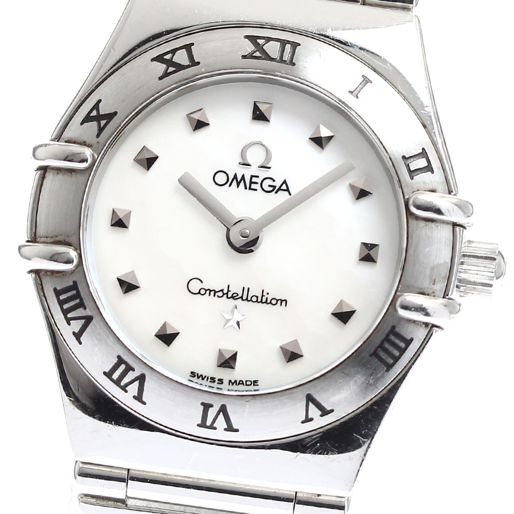 オメガ OMEGA 1561.71 コンステレーション ミニ マイチョイス クォーツ レディース _888378【中古】