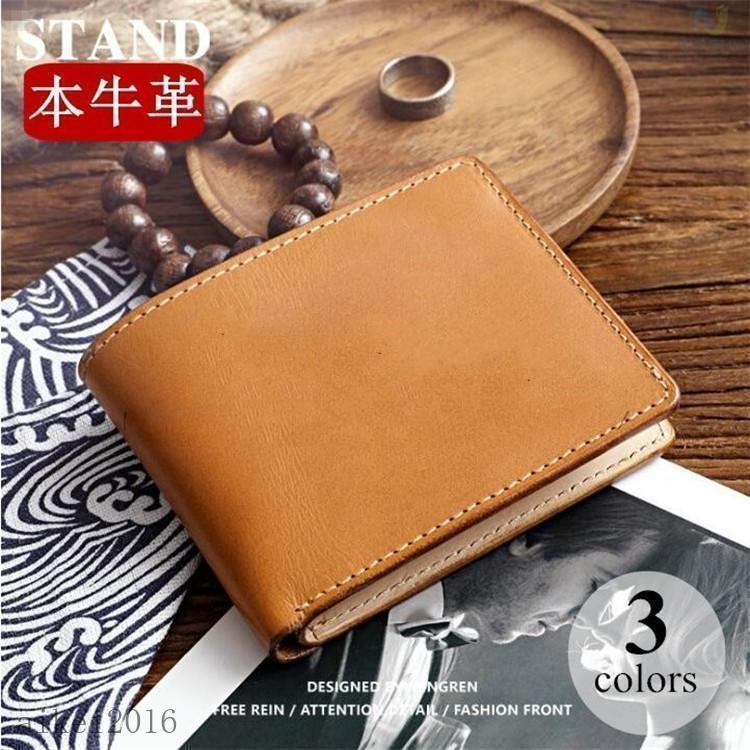 即納セ.ー.ル!財布 メンズ 二つ折り 本革 牛革ラウンドファスナー大容量 カード入れ お札入れ 軽量 コンパクト　ブラウン ブラック コーヒー色