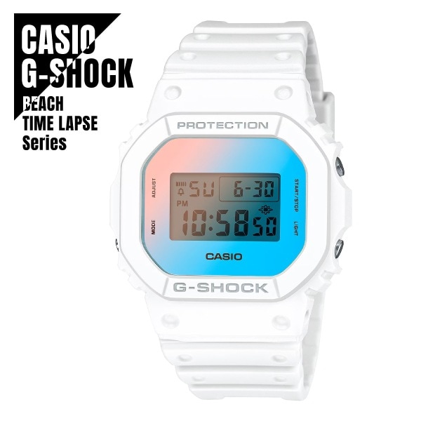 【即納】 国内正規品 CASIO カシオ G-SHOCK Gショック BEACH TIME LAPSE シリーズ DW-5600TL-7JF 腕時計 メンズ レディース