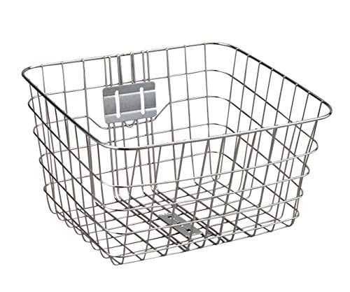 自転車用前カゴ タフナカーゴ916 ステンレス前カゴ 取付金具付 SST-916 ステンレス 5,778円