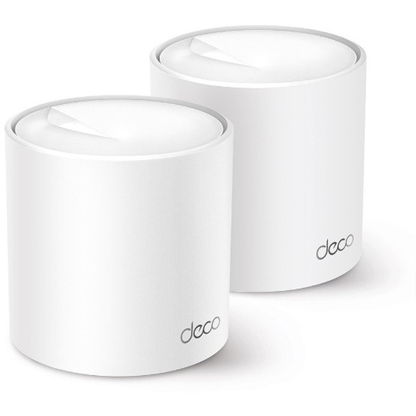 Deco X50 (2-pack) AX3000 [Wi-Fi6対応 メッシュWi-Fiシステム2台セット] メーカー直送