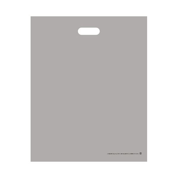 （まとめ） TANOSEEポリエチレン手提袋（小判抜き） HD LL シルバー 1パック（50枚） [x3セット] 8,002円