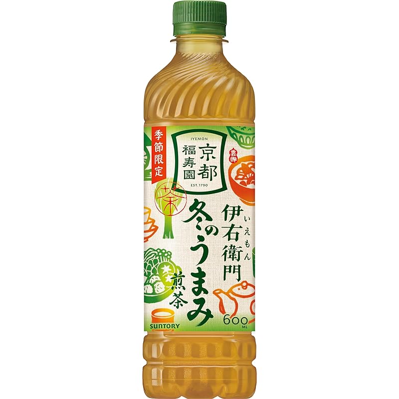 サントリー 伊右衛門 お茶 冬のうまみ煎茶 600ml×24本