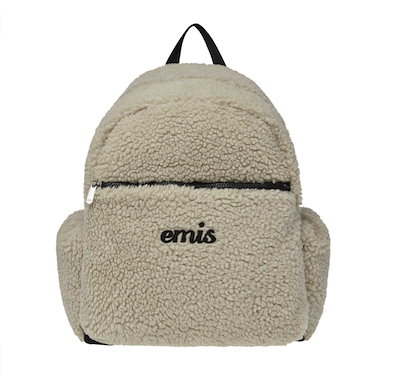 [EMIS] SHEARLING バックパック★新作・24AW★人気★韓国★ ☆emis☆SHIRRING BACKPACK☆送料・関税込☆ (EMIS/バックパック