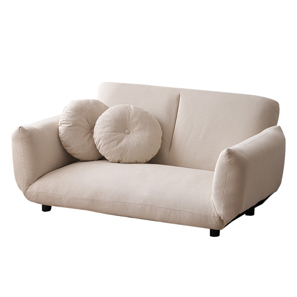 【国内即日発送】ソファ ソファベッド フロアソファ コンパクト ローソファ こたつ用 ソファー 2人掛け 1人暮らしマルチに使える3WAY 6段階リクライニング クッション付き 座椅子