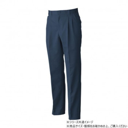 桑和 4119 ツータックスラックス 130サイズ ネイビー(1)