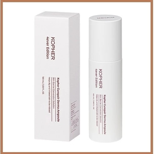 【4ever Line】 コペル キュリペア ダーマアンプル 肌 鎮静 ニキヒ跡 エッセンス 100ml / メラニン / 毛穴 / 色素 / 抑制 loverセット あやぱん メルダーシステム s