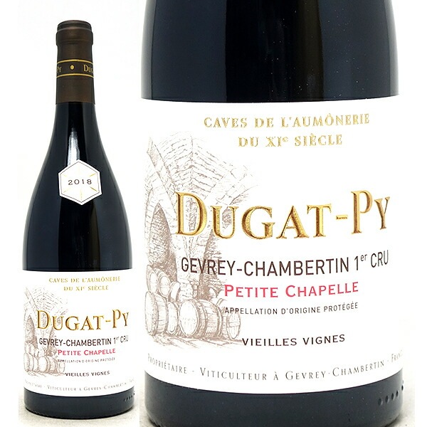 2018 ジュヴレ シャンベルタン プルミエ クリュ プチット シャペル ヴィエーユ ヴィーニュ 750ml ベルナール デュガ ピィ フランス 赤ワイン コク辛口 ワイン ^B0DPPC18^