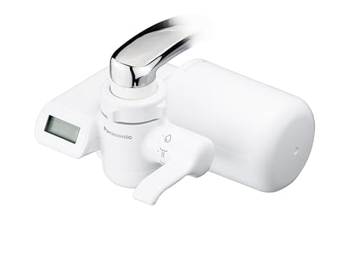 【2024年発売】パナソニック 蛇口直結型浄水器 PFOS/PFOA除去対応 液晶表示タイプ TK-CJ24-W ホワイト
