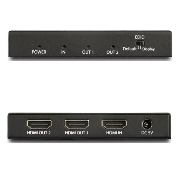 StarTech.com [ST122HD202] HDMI分配器 1入力2出力 4K/60Hz H