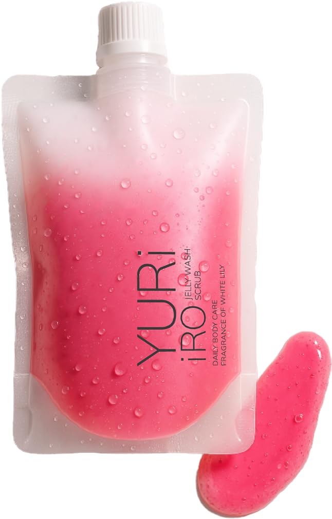 ユリイロ スクラブ ボディウォッシュ ホワイトリリー 1本x250ml[ ボディソープ ボディスクラブ マンナンスクラブ アロエ 7種 フルーツ ピーリング YURiiRO ] 5,498円