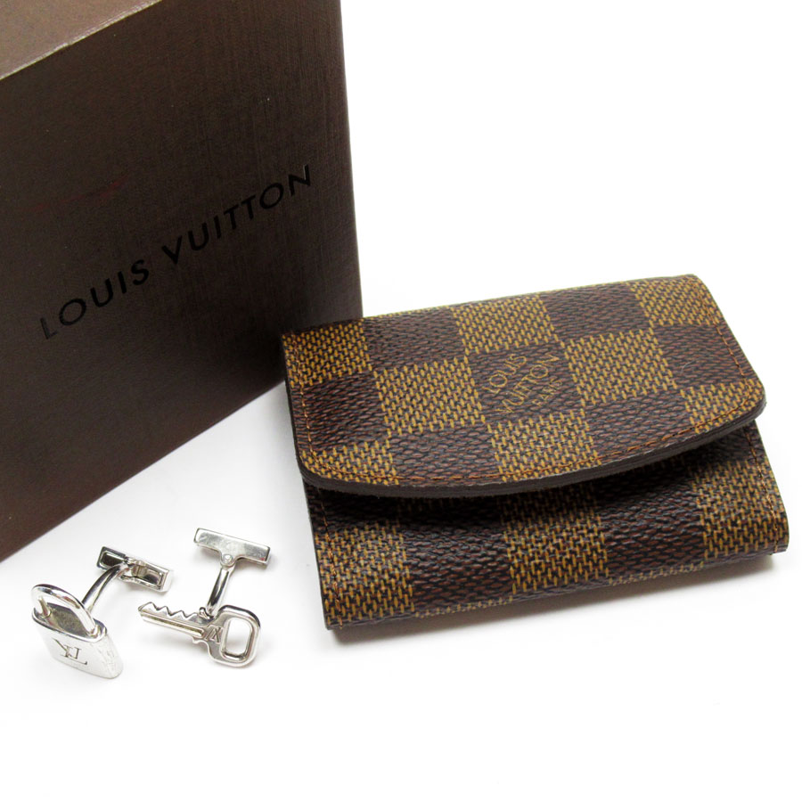ルイ ヴィトン LOUIS VUITTON カフス メタル シルバー メンズ M64600 t19014g