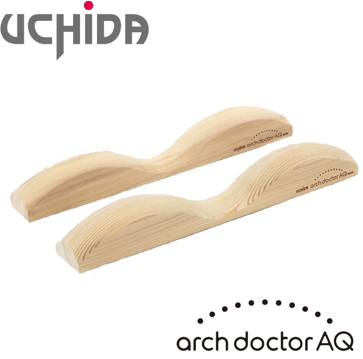 内田販売システム ADM-PL アーチドクターAQミニ（2本1セット）（柔らか木肌仕上げ/無塗装） ADMPLウチダ