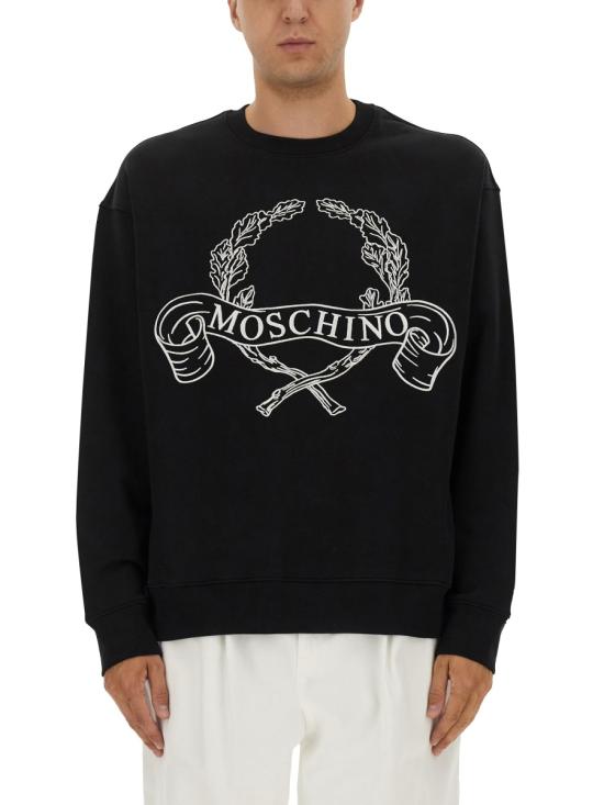 MOSCHINO Men Tunic Tops 17025228 1555 BLACK