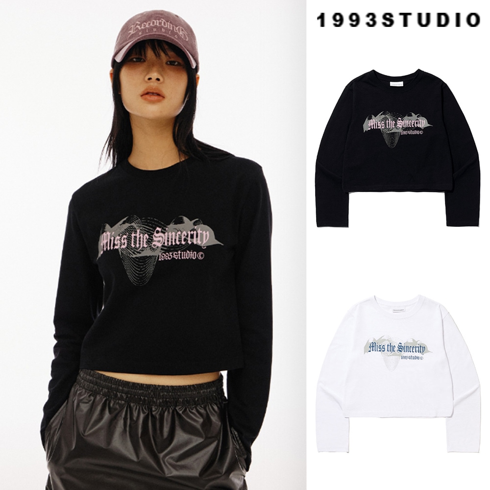 [1993studio] Sincerity Crop Long Sleeve