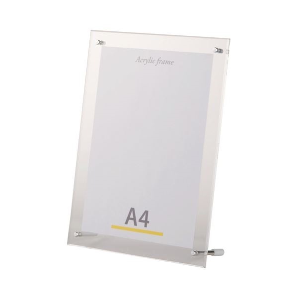 （まとめ）クルーズ アクリルフレーム A4外寸347x260mm CRK791332 1枚 [x3]