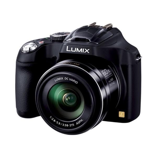 【中古】パナソニック Panasonic FZ70 光学60倍 ブラック SDカード付き