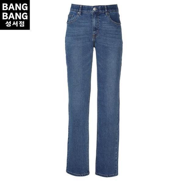 HC04 冬の男性用起毛ベーシックストレートスパンデックスジーンズ ウエストインバンド起毛 ストレートフィット 暖かい (S42208377)