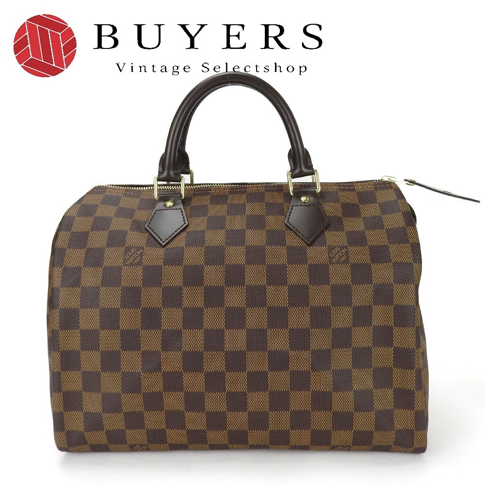 中古 ハンドバッグ スピーディ30 N41531 ダミエ ブラウン ゴールド金具 旧型 レディース 女性 72,600円