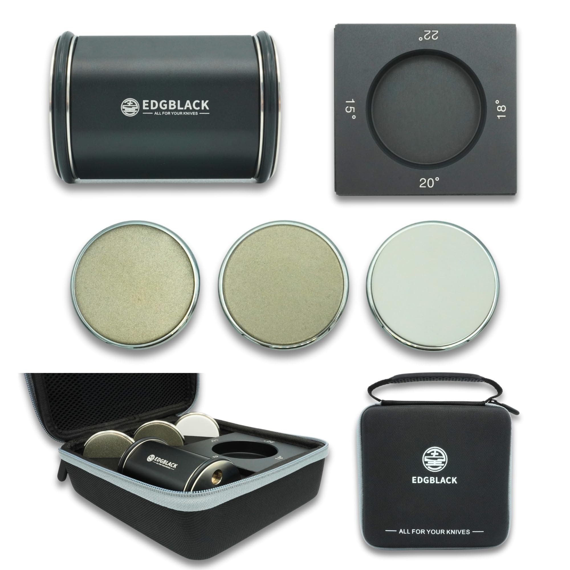 転がす砥石 #360/600ダイヤモンド #1000セラミック ケース付き［正規品/保証付］