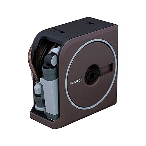 タカギ(takagi) ホース ホースリール NANO NEXT 10m (BR) ブラウン おしゃれ RM1110BR 【安心の2年間保証】 4,623円