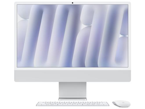 アップル / APPLE iMac 24インチ Retina 4.5Kディスプレイモデル M4チップ 10コアGPU 512GB SSD 16GBメモリ MWUV3J/A [シルバー]