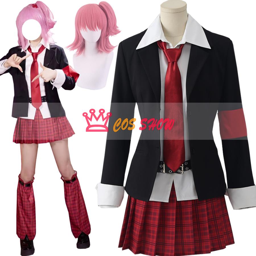 2025新品販売 しゅごキャラ 日奈森あむ コスプレ衣装 cosplay ウィッグ能 仮装 制服 イベント クリスマス ハロウィン ステージ 文化祭 学園祭