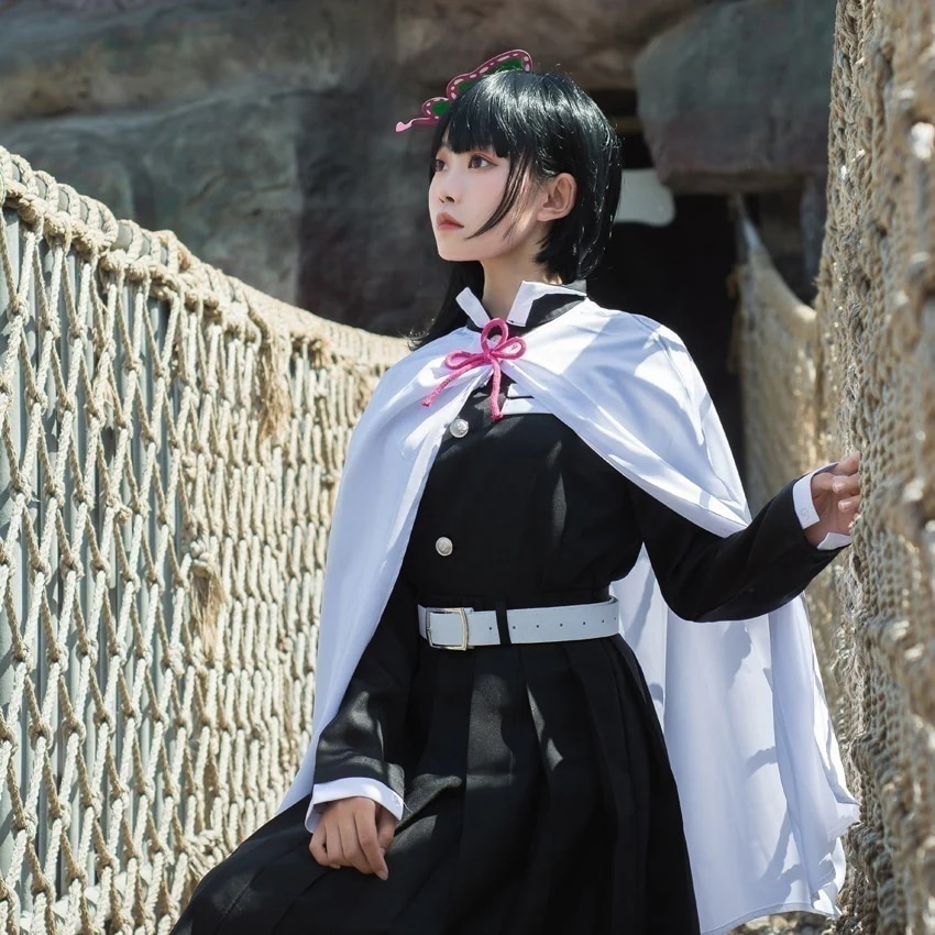 栗花落香奈鬼殺隊ユニフォームコスプレ衣装鬼殺隊ユニフォームフルセット