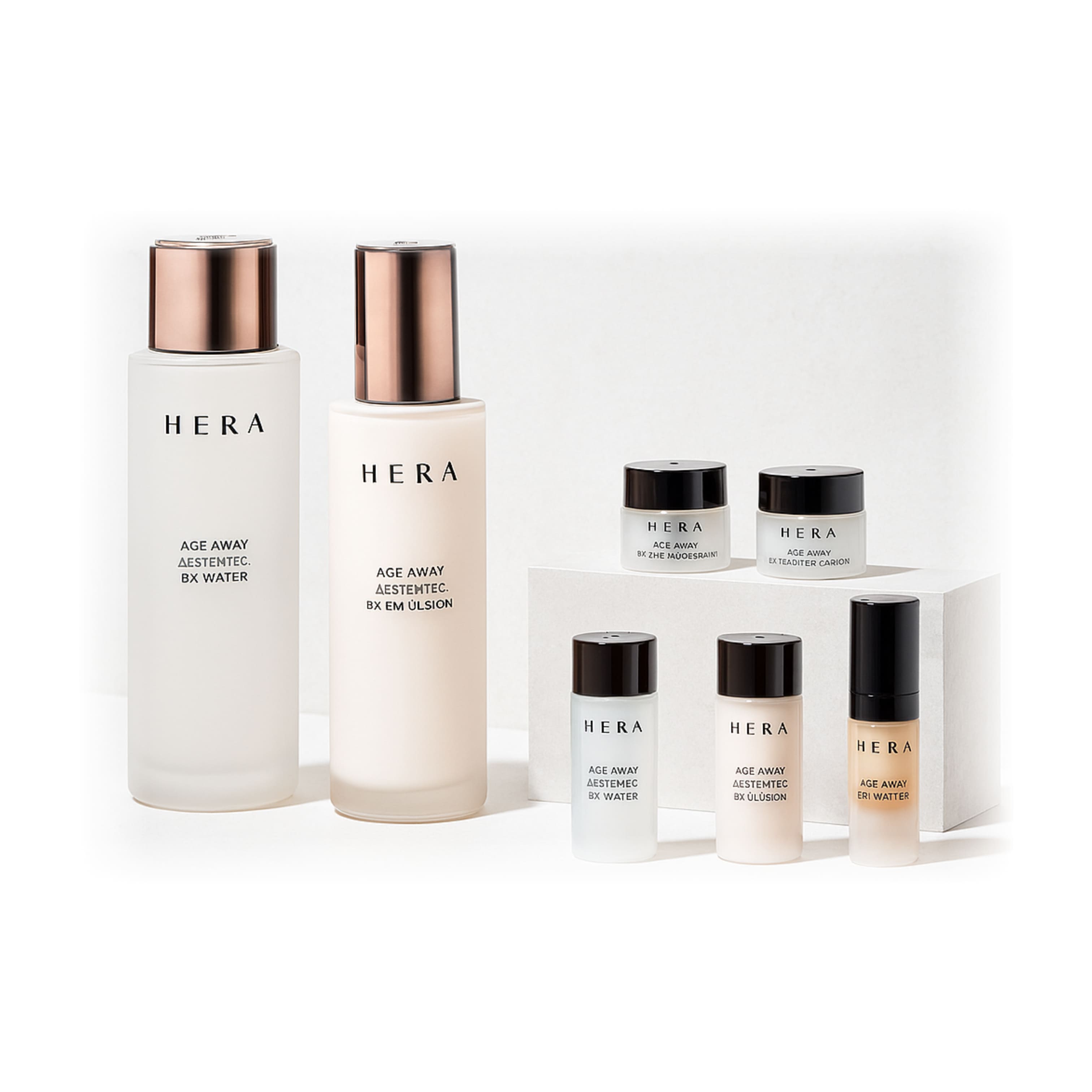 [正規品]エイジアウェイ エステティック 2点セット(化粧水150ml＋乳液120ml,エイジングケア, 韓国コスメ ハリ肌