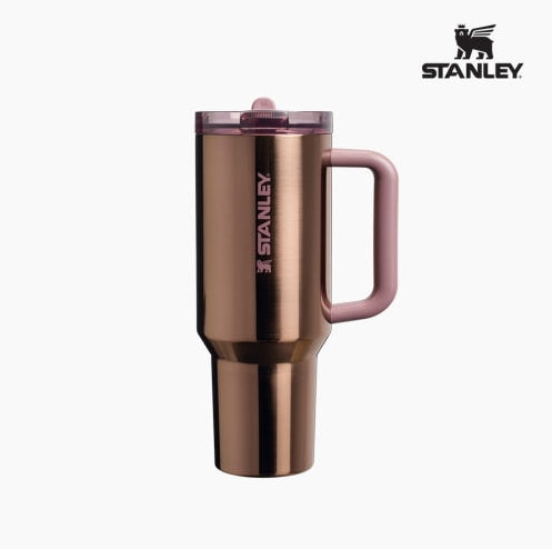 [デザートコレクション] クエンツァー プロツアー フリップ ストロー タンブラー 1.18L ローズ ゴールド