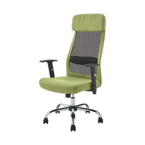 不二貿易 ファブリッシュチェア Mix グリーン 38070 1脚 [組立品]