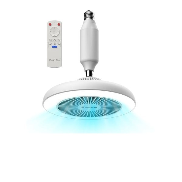 シーリングファンライト 2024モデル 小型 E26モデル LEDミニライト サーキュレーター 空気循環 メモリー機シーリングファンライト