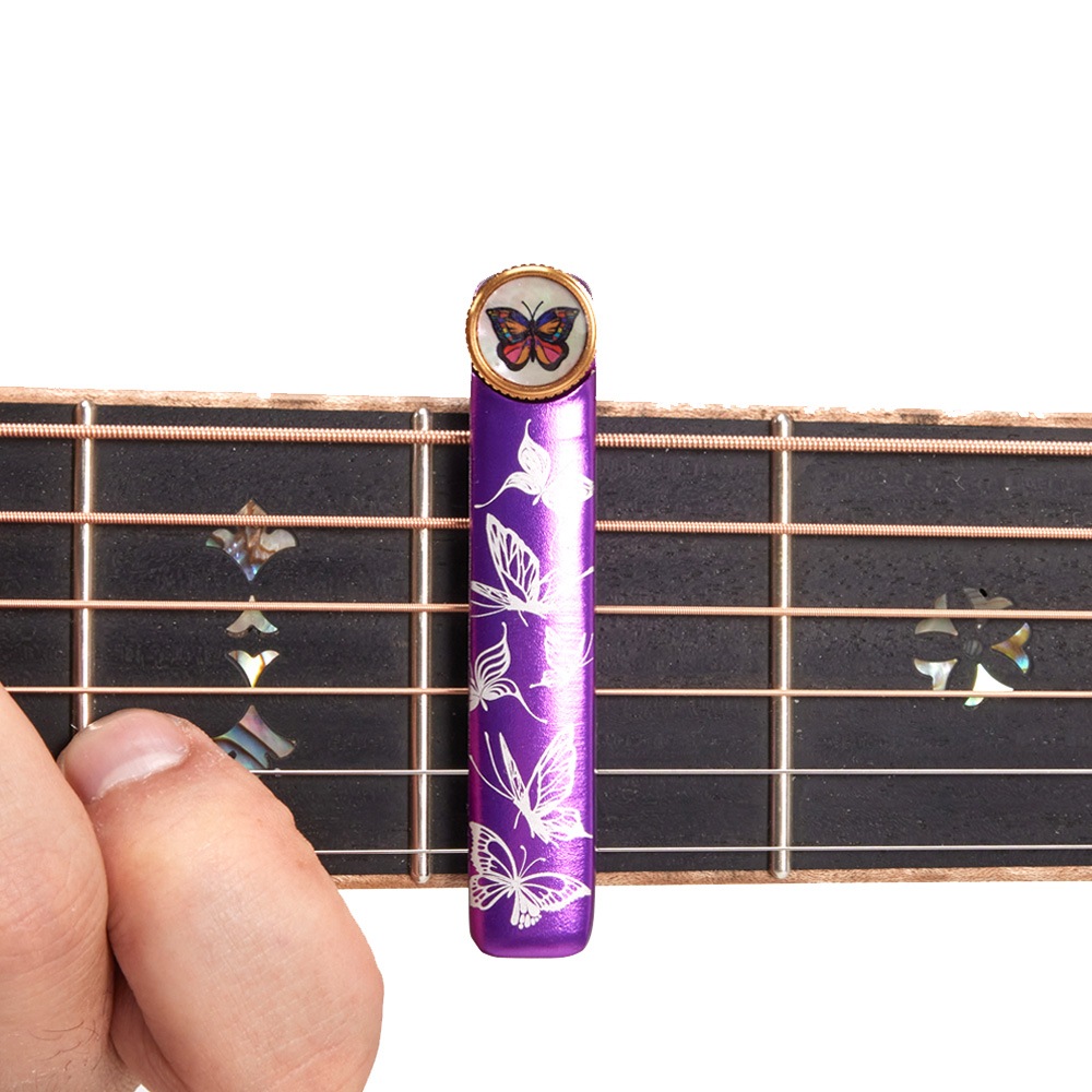 Jstaff シリーズ ギターカポタスト ワンタッチ式 軽量型金属カポタスト J1S アルミ製 テーマモデル バタフライ 5,580円