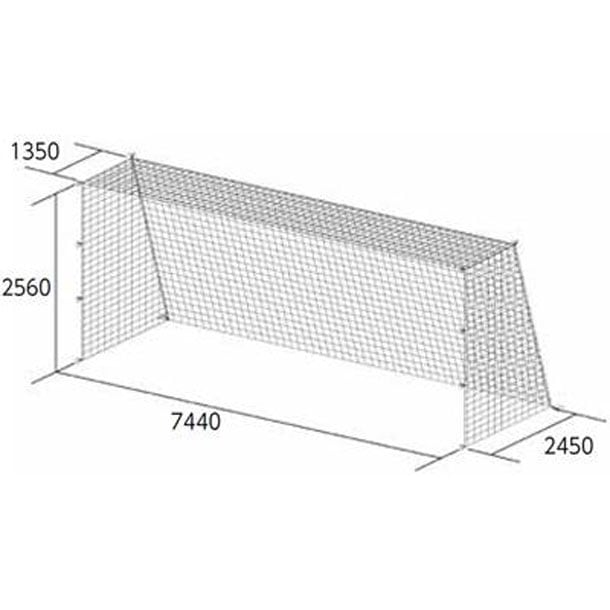 イッパンサッカーゴールネット サッカーネット (b3773)
