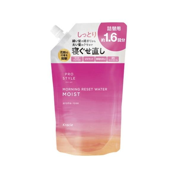 10個セット/プロスタイル モーニングリセットウォーター アロマローズの香り 詰替用 ４５０ｍＬ[クラシエホームプロダクツ]
