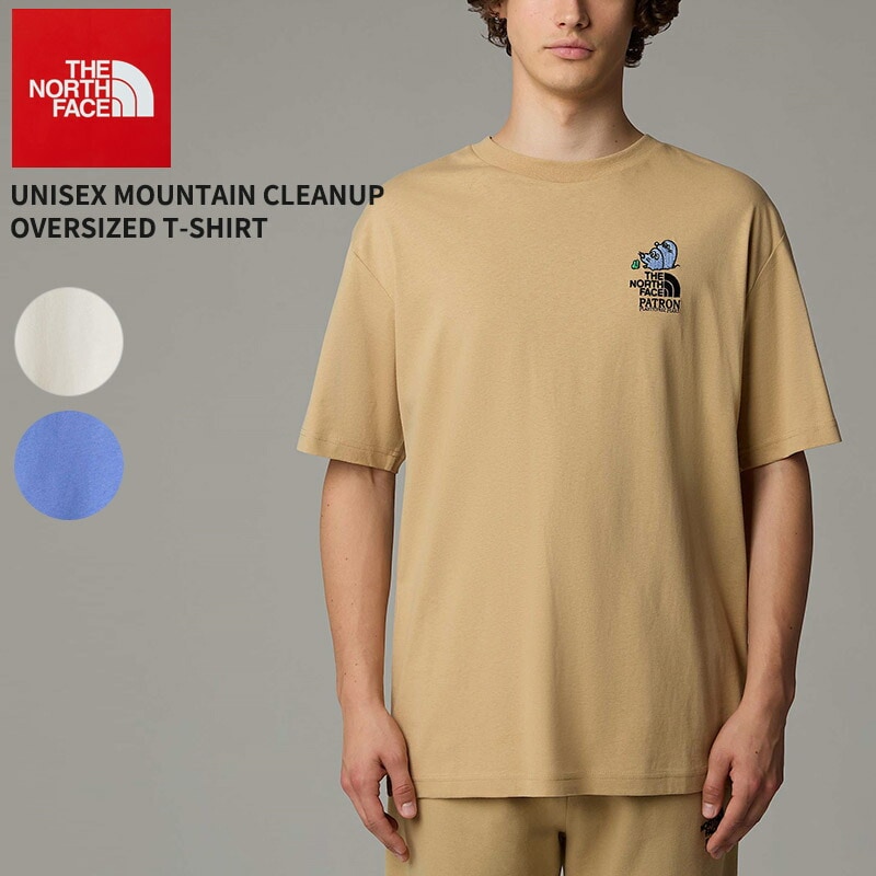 ザ・ノースフェイス ユニセックス 半袖Tシャツ THE NORTH FACE Unisex Mountain Cleanup Oversized T-Shirt オーバーサイズ NF0A8C4D