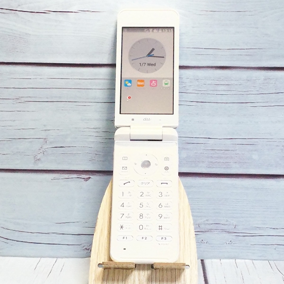 送料無料】KYOCERA au GRATINA 4G KYF31 White ホワイト 本体 白