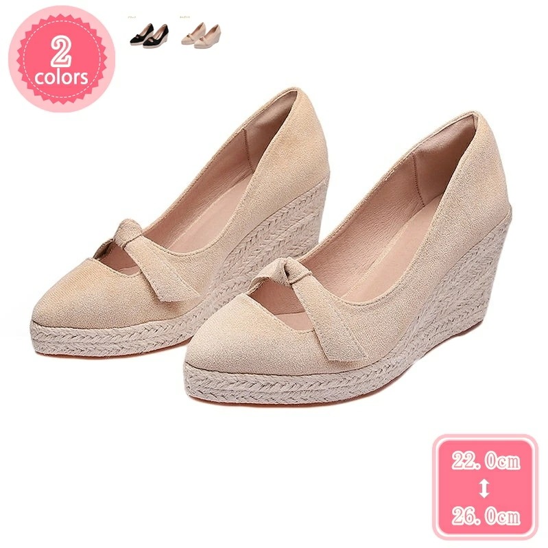 777円OFFクーポン パンプス レディース 痛くない 歩きやすい 安定感 通勤 コンフォートシューズ ウェッジソール 靴 ヒール ウエッジ 滑りにくい 軽量 10cm フォーマル リクルート ビジネ