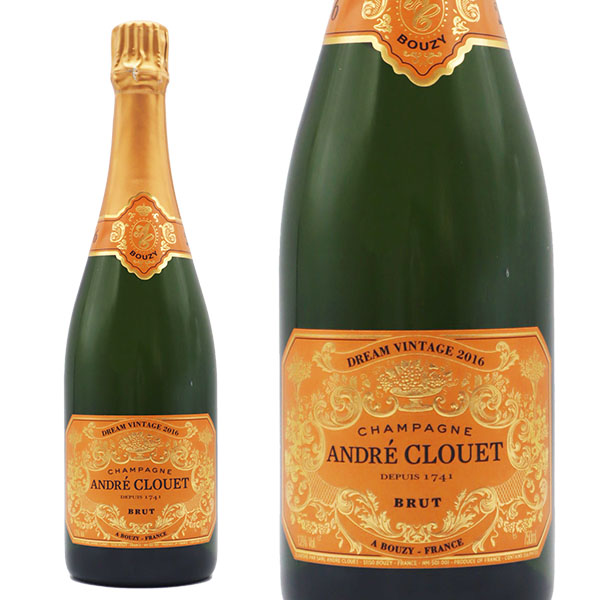 アンドレ クルエ シャンパーニュ グラン クリュ ドリーム ヴィンテージ(バージョン1) 2016