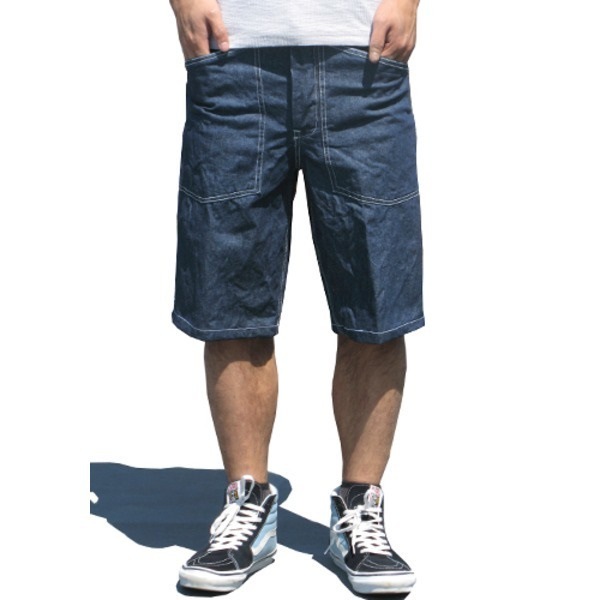 商品名：アメリカ軍 第二次世界大戦（ WWII ）デニムワークショートパンツ レプリカ 32（80cm） 7,692円