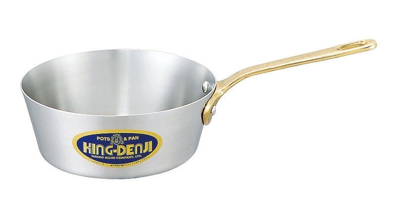 中尾アルミ製作所 キングデンジ テーパー付ソテーパン 24cm（3.1L）