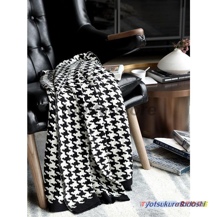 大きなプロモーション 数量限定 インナーブランケット 柔らかガーゼ 出産祝い 家庭で洗濯OK 千鳥 千鳥格子 毛布 もうふ ブランケット 寝具 膝掛け 軽い 北欧 ひざ掛け インテリア 格子柄 早めに
