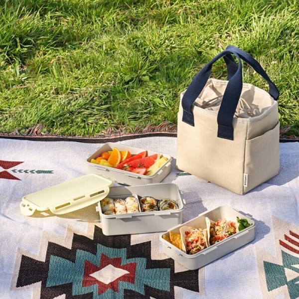 日替わり/綿入れ/弁当箱/長方形/3段/弁当箱/セット