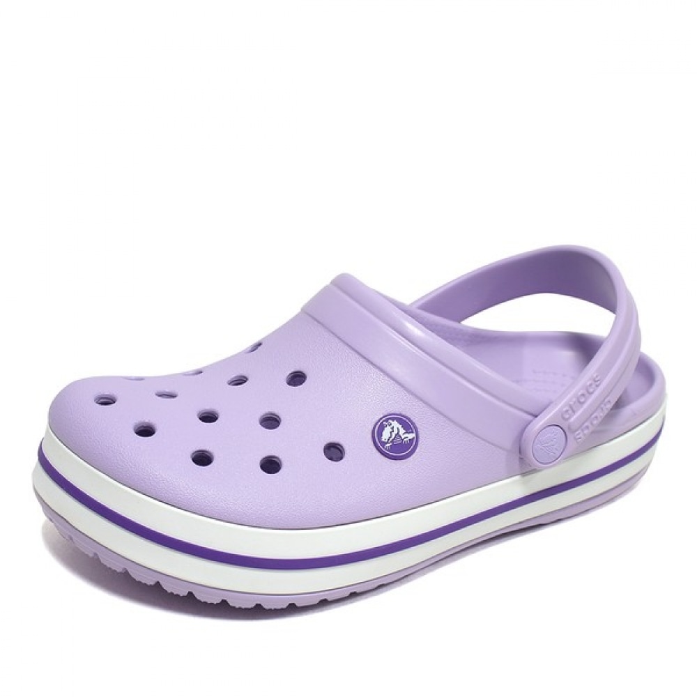 [クロックスシューズ] クロックスクロックスバンドラベンダーパープル 207006-5P8-1