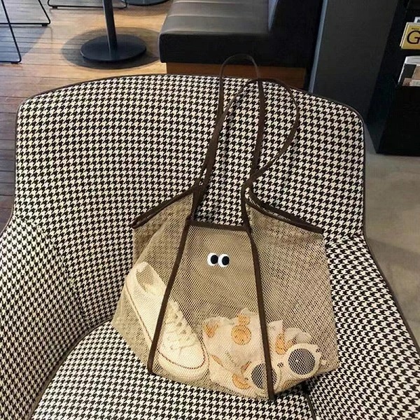 トートバッグ ハンドバッグ メッシュ エコバッグ ショッピングバッグ カバン 4,870円